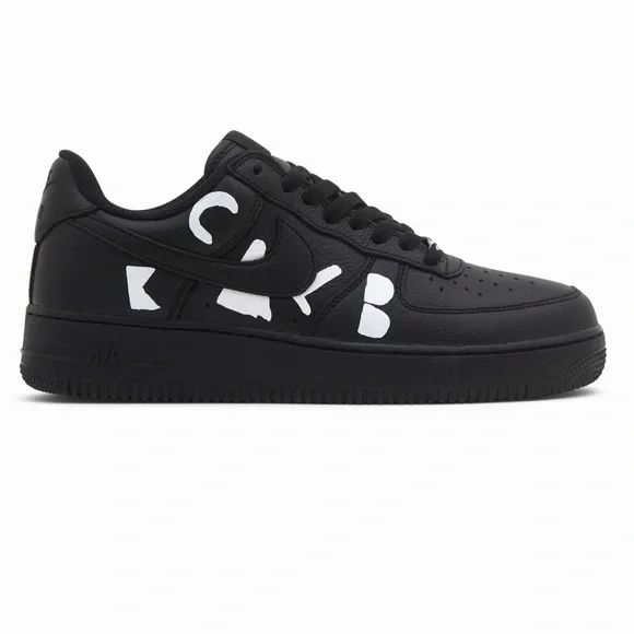 🖤 Nike x COMME DES GARÇON Air Force 1 Low Black 🖤
